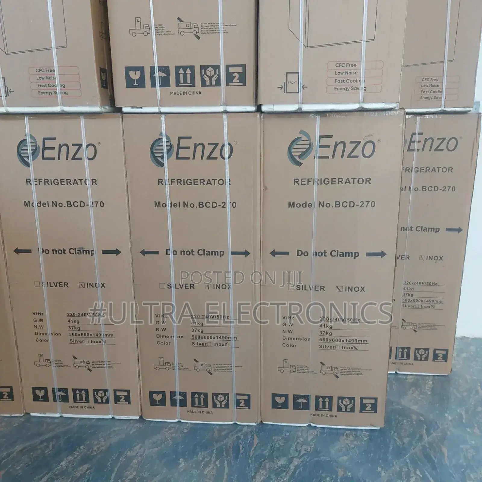 Enzo Refrigerator 270l