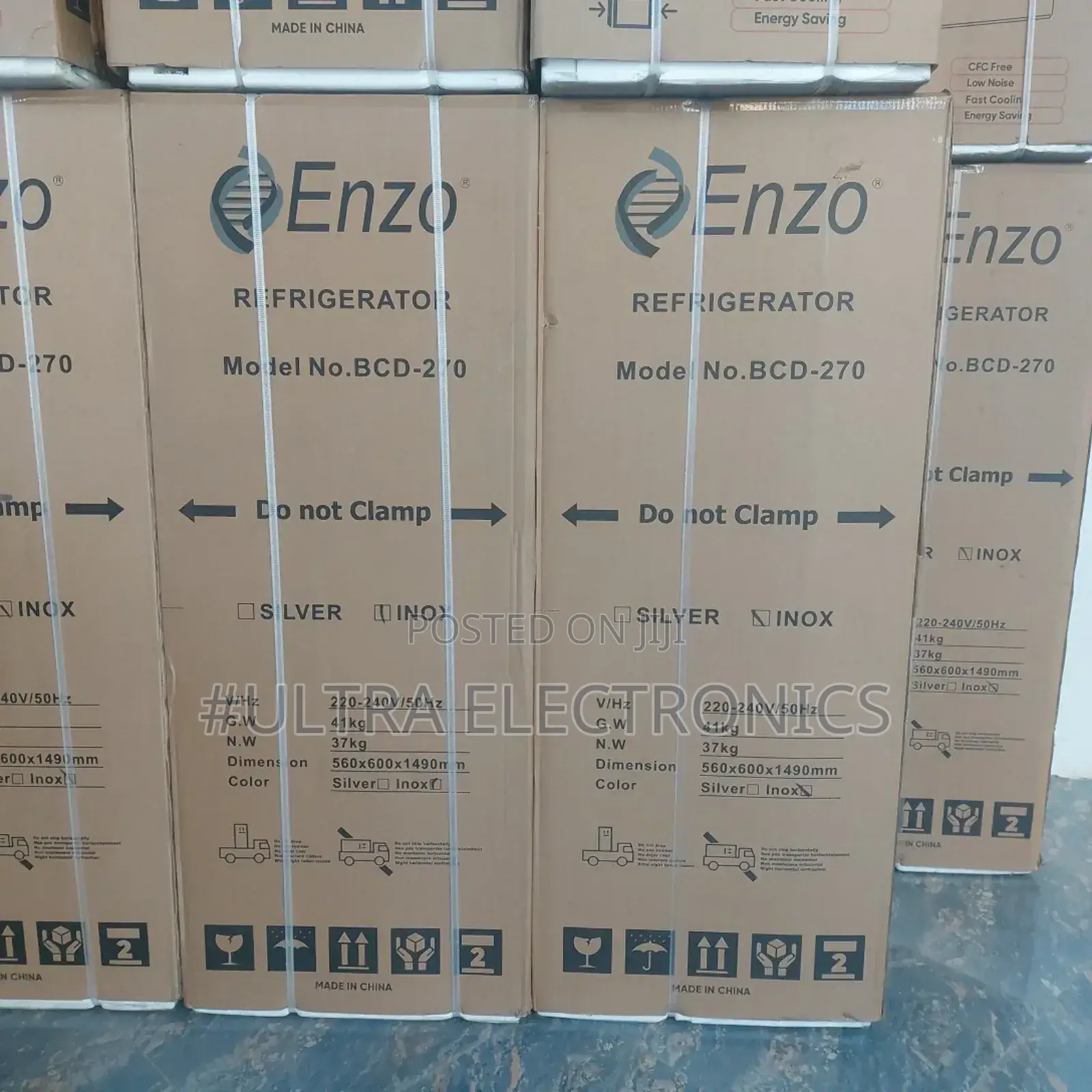 Enzo Refrigerator 270l