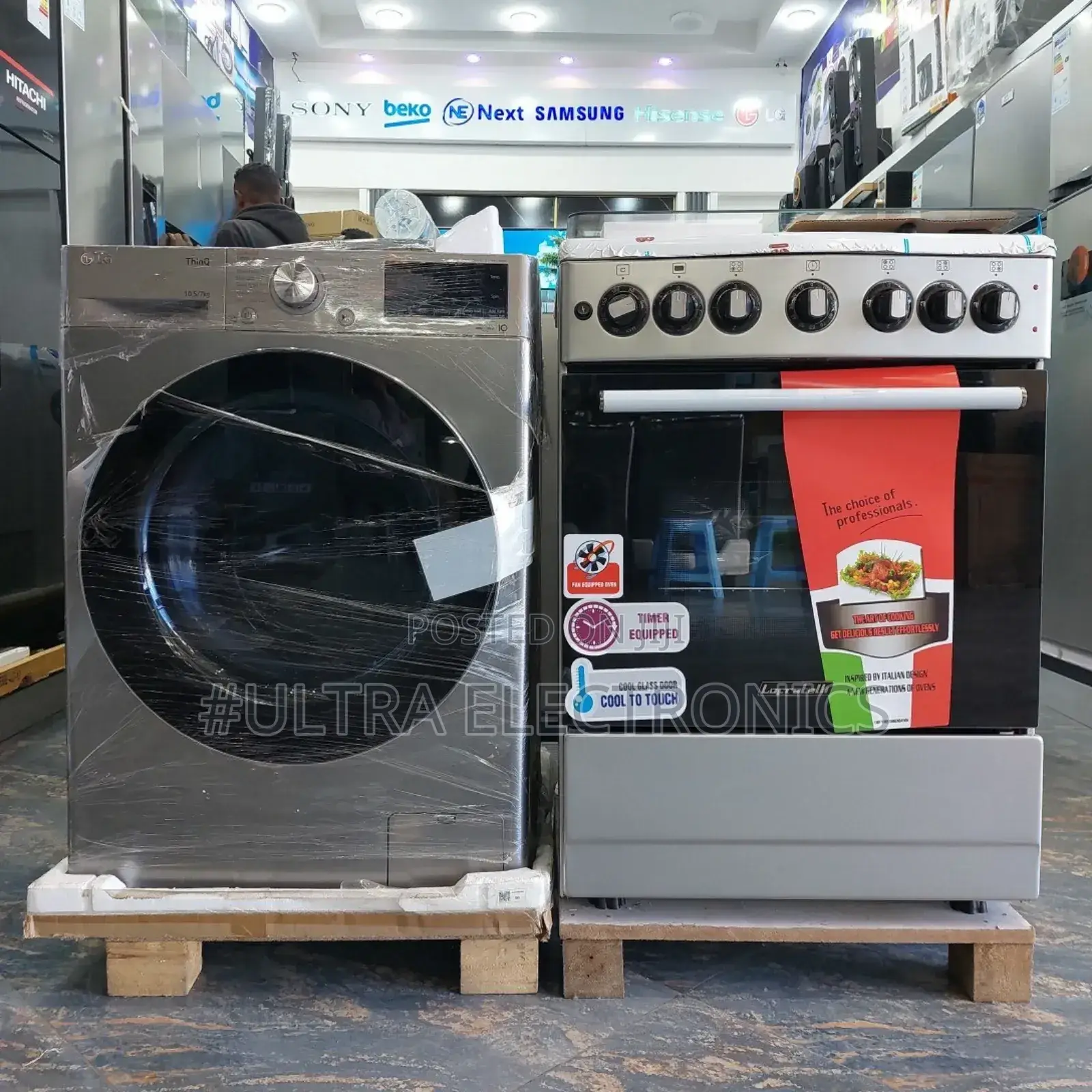 Lg Atomic Front Load 10.5/7 Kg