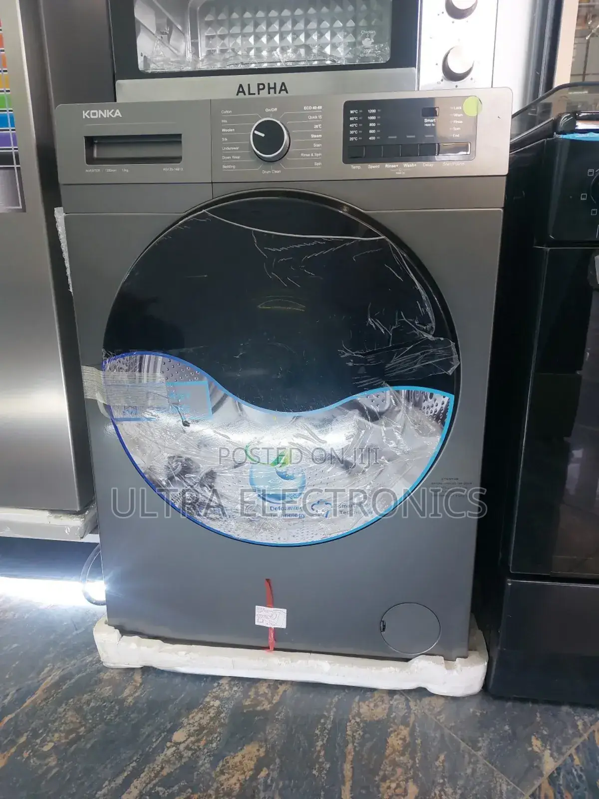 Konka Atomic Front Load Washing Machine 12.Kg