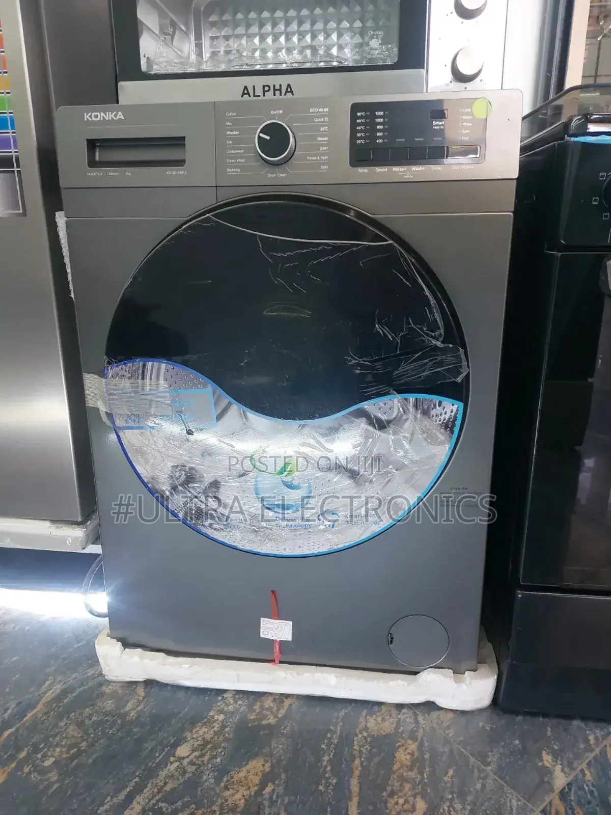 Konka Atomic Front Load Washing Machine 12.Kg