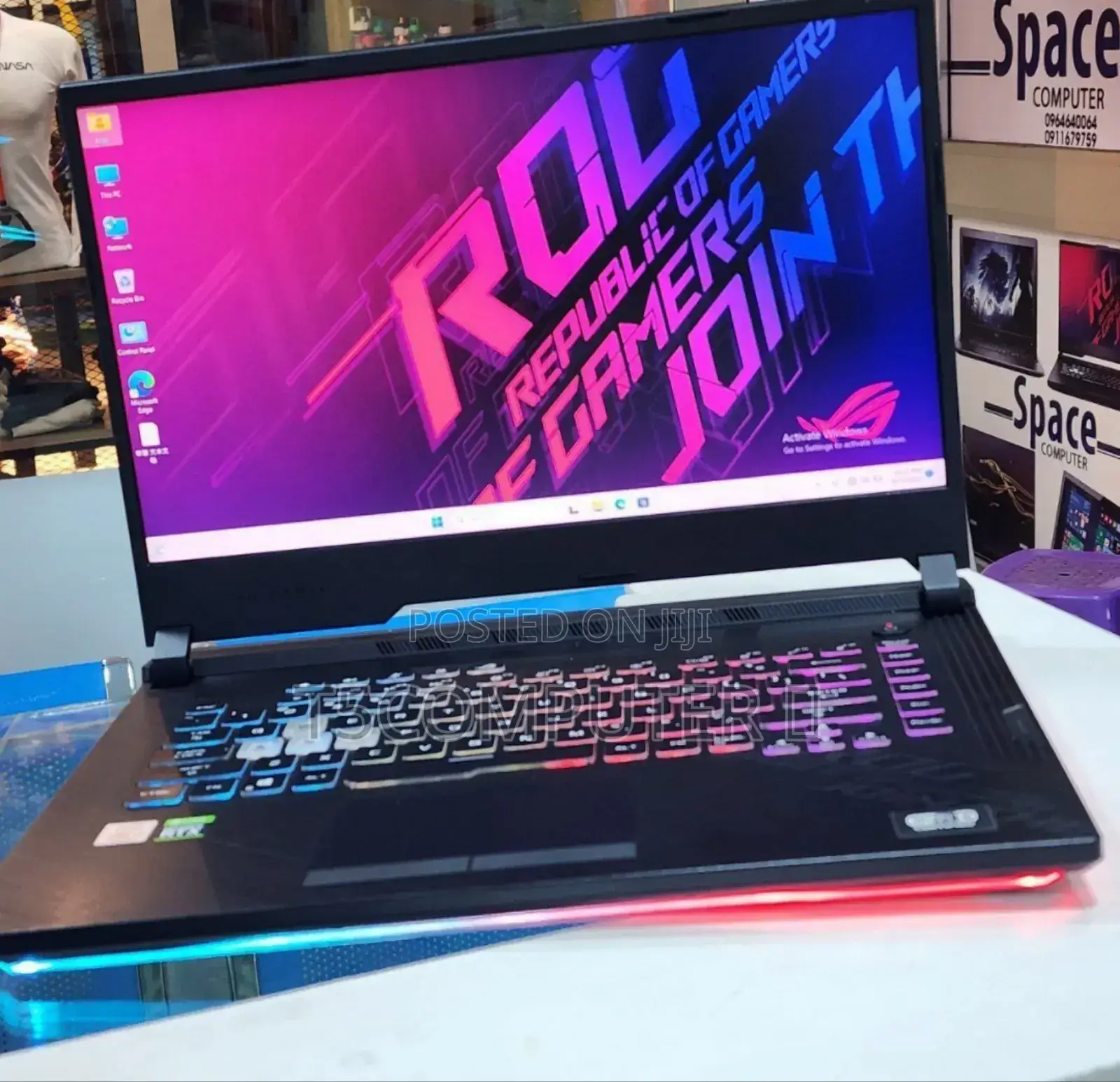 New Laptop Asus ROG Strix G15 16GB Intel Core I7 SSD 512GB