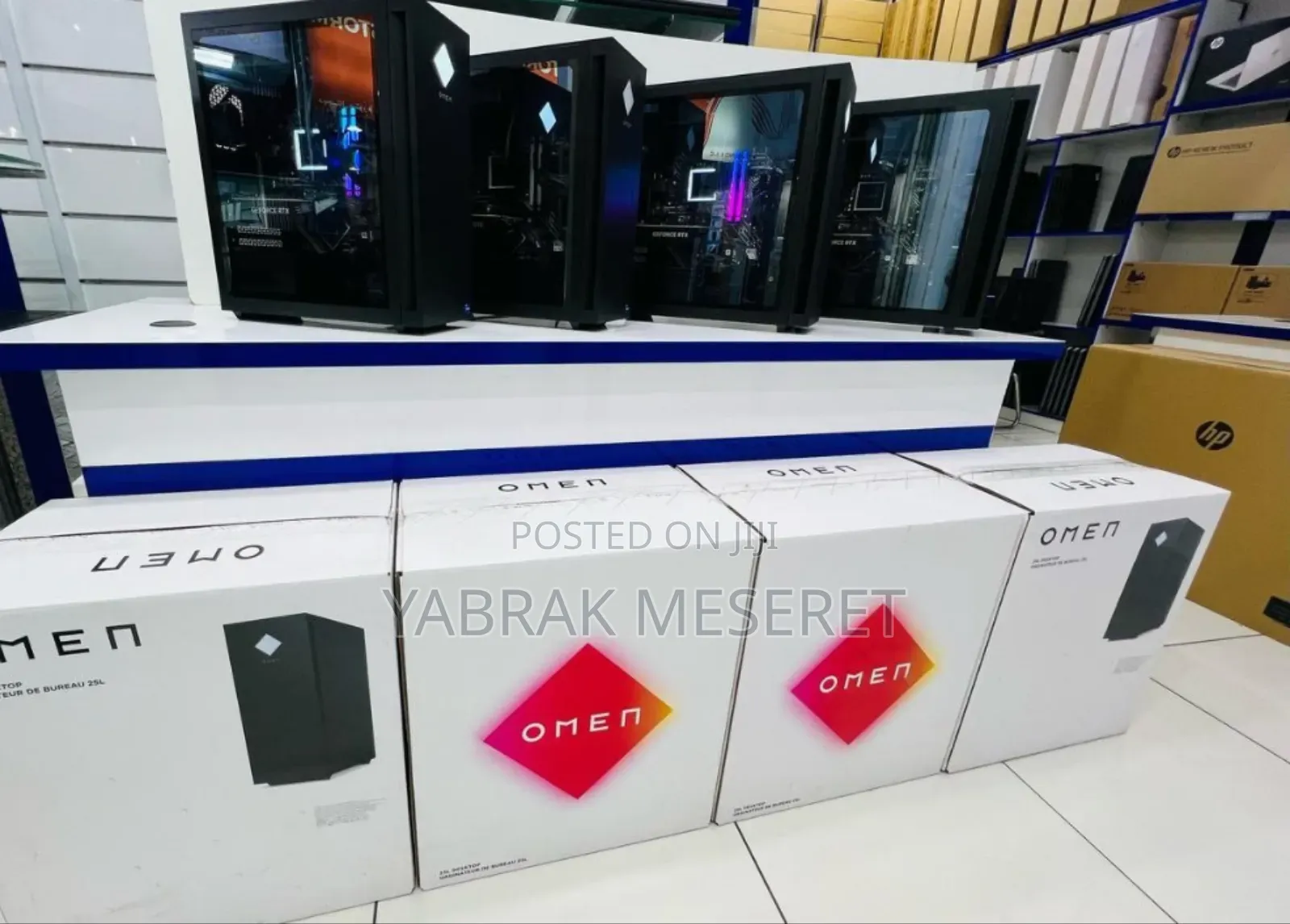 New Desktop Computer HP 32GB Intel Core I7 SSD 1T