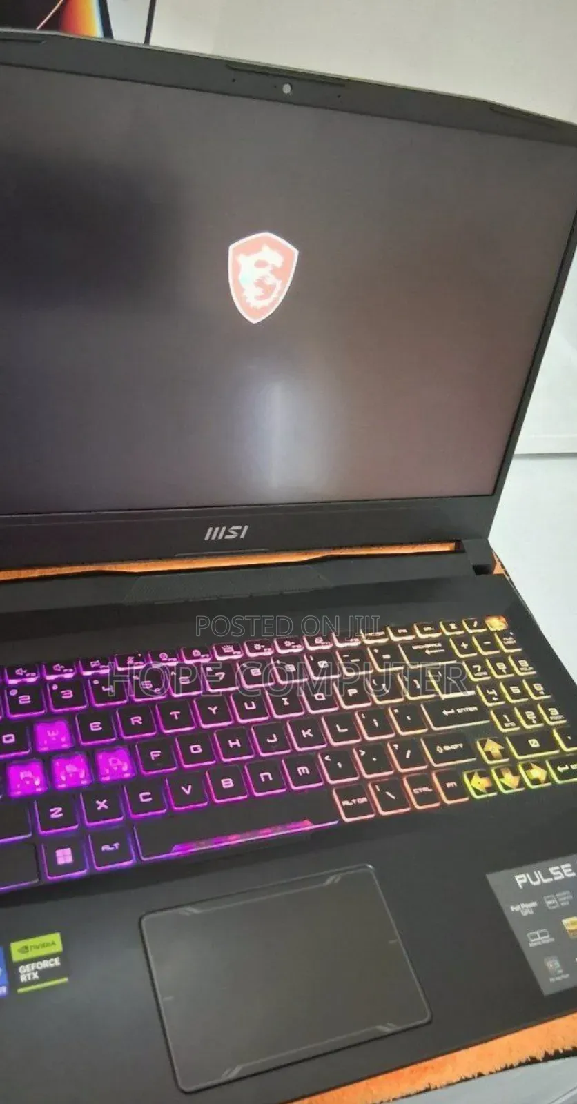 New Laptop MSI Pulse GL66 16GB Intel Core I9 SSD 1T