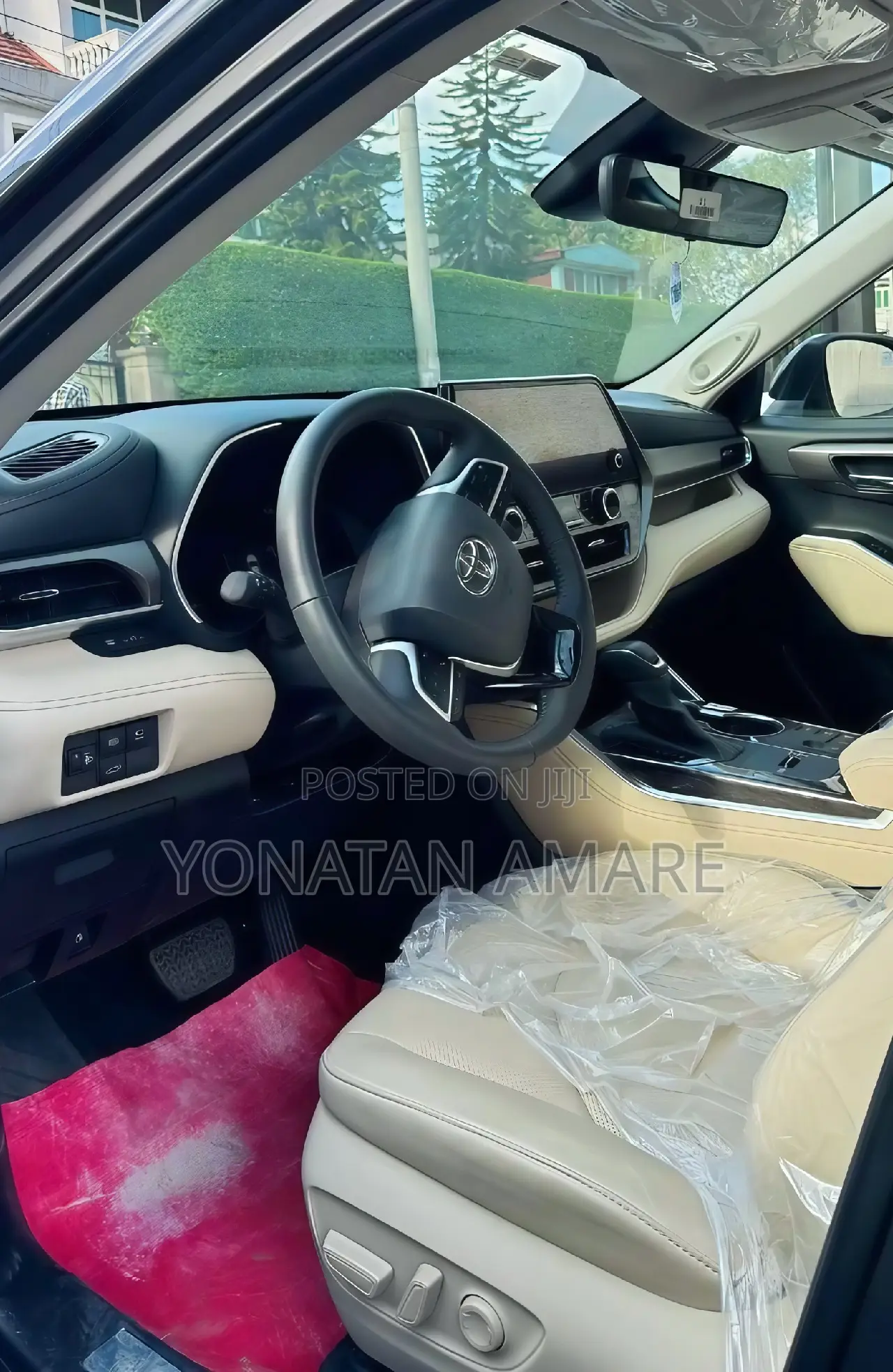 New Toyota Highlander Hybrid 2024 White