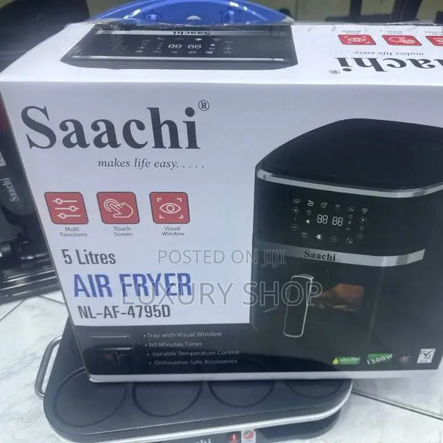 Saachi Air Fryer ያለ ዘይት መጥበሻ ማሽን