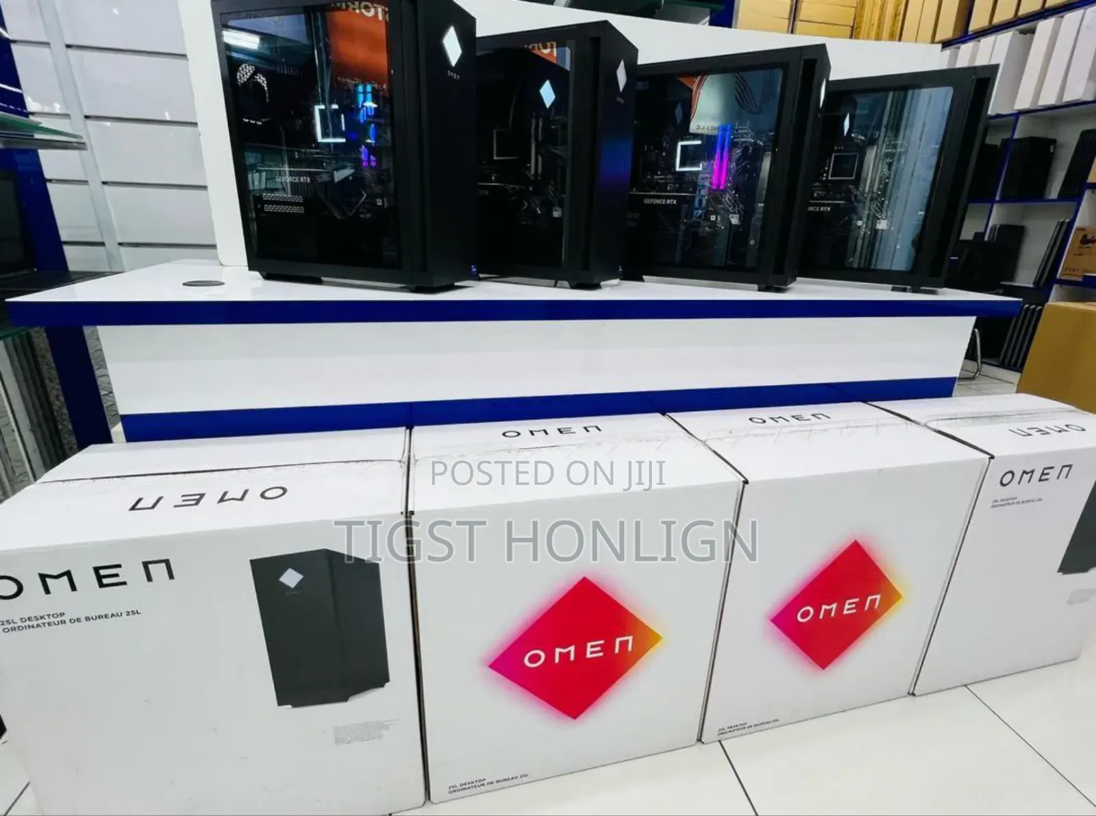 New Desktop Computer HP Omen 30L 32GB Intel Core I7 HDD+SSD 1T