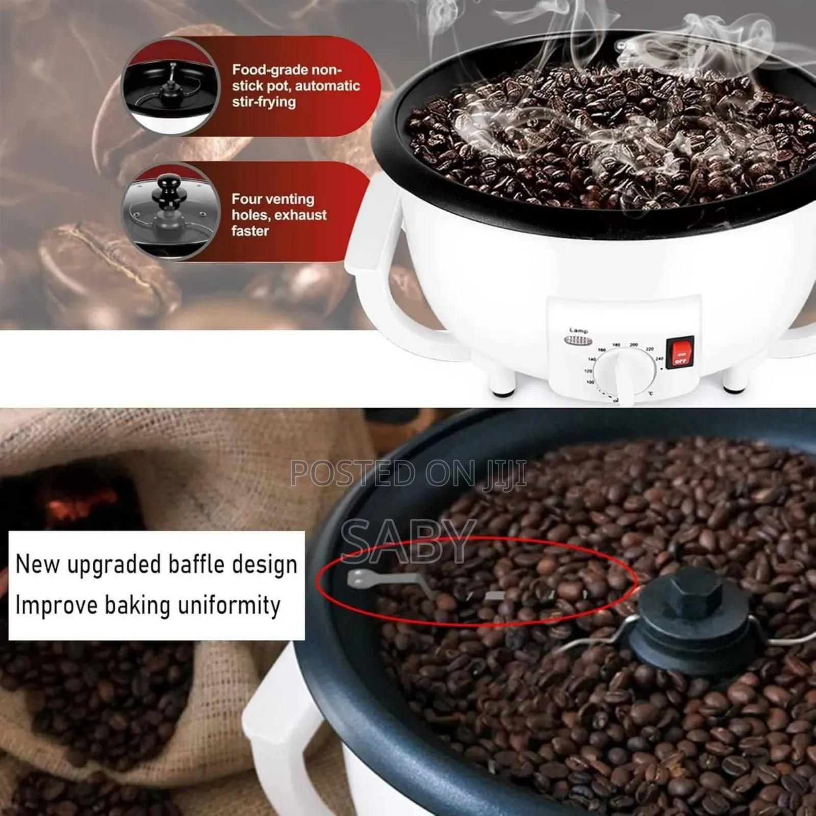 ቡና መቆያ Sonifer Coffe Roaster