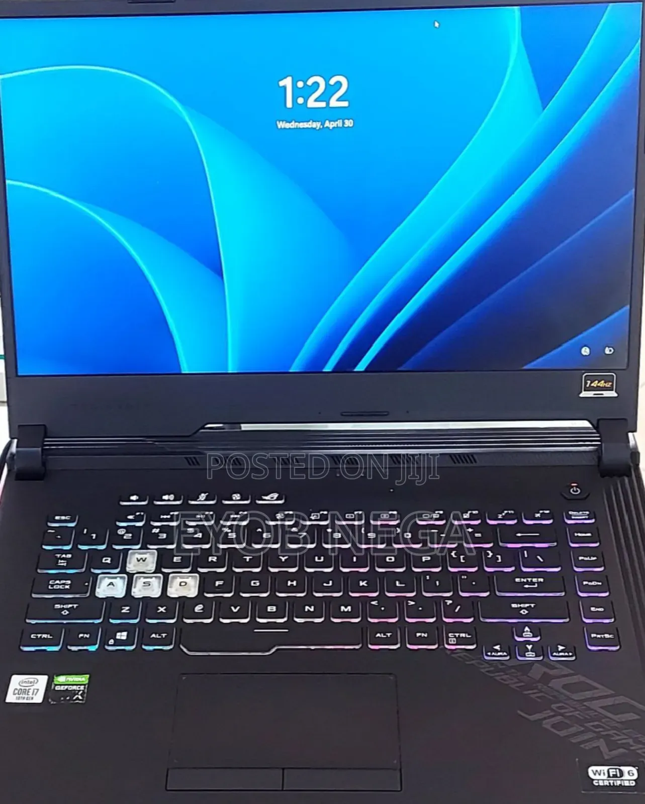 New Laptop Asus ROG Strix G15 16GB Intel Core I7 SSD 512GB