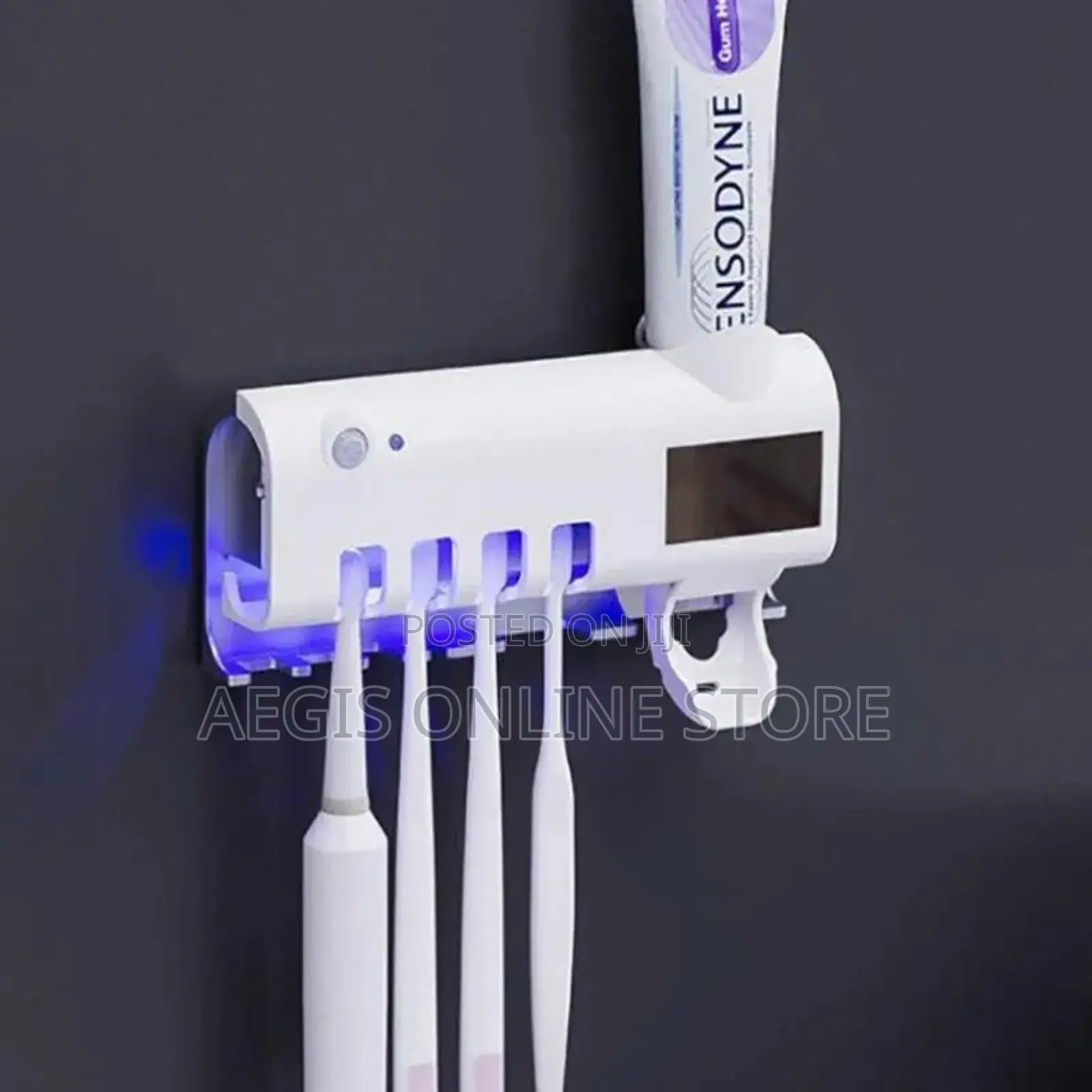 Multi Functional Toothbrush Sterilizer Dispenser