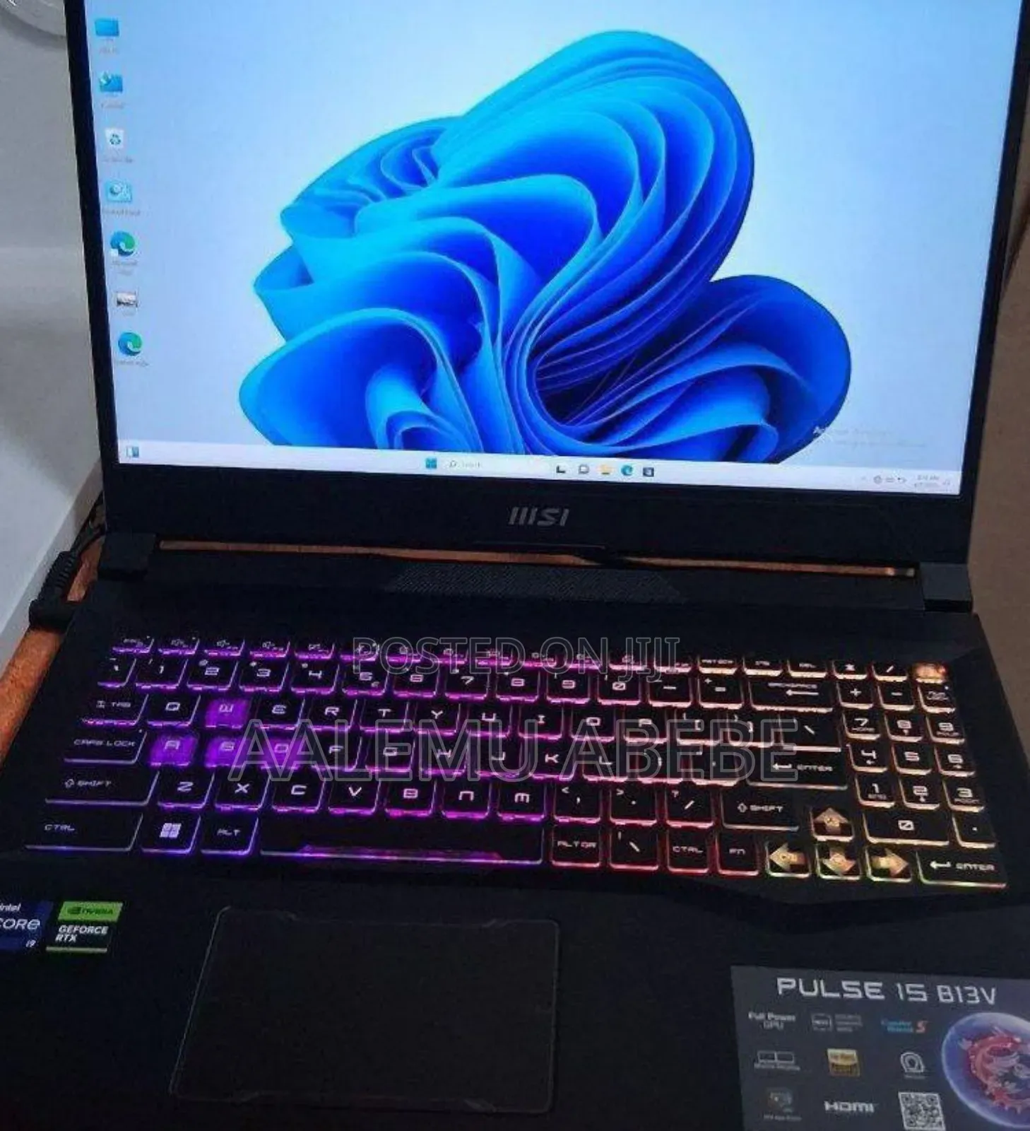 New Laptop MSI Pulse GL66 16GB Intel Core I9 SSD 1T