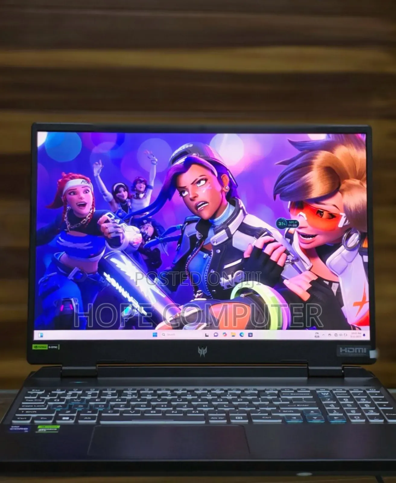 New Laptop Acer Predator Helios 300 16GB Intel Core I9 SSD 1T