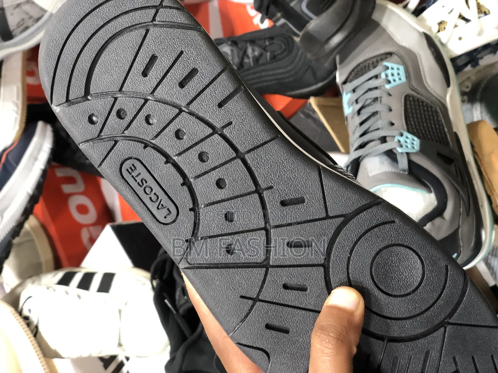 Lacoste Black and White