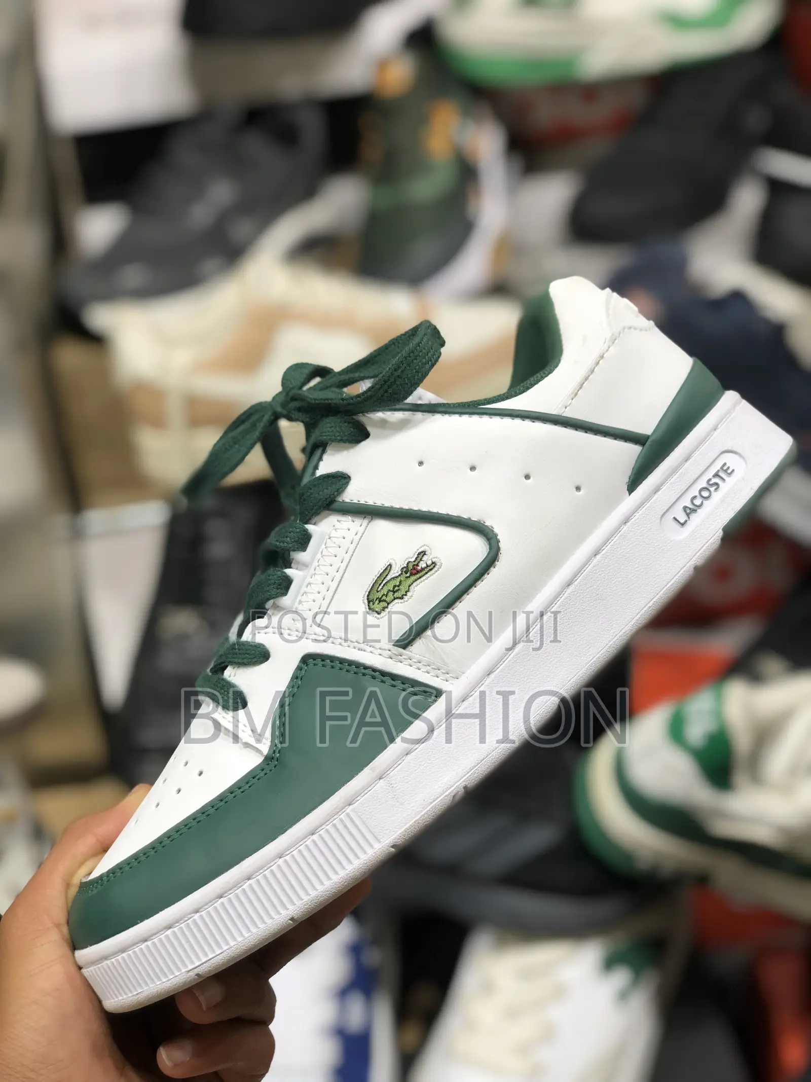 Original Lacoste Green and White