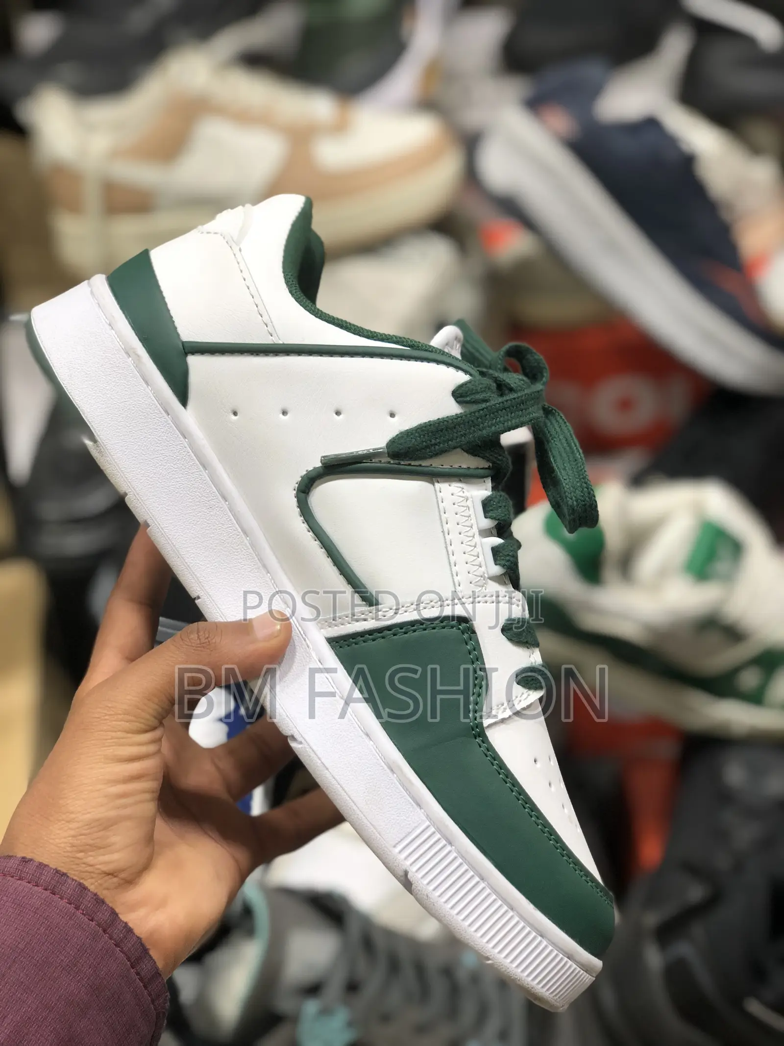 Original Lacoste Green and White