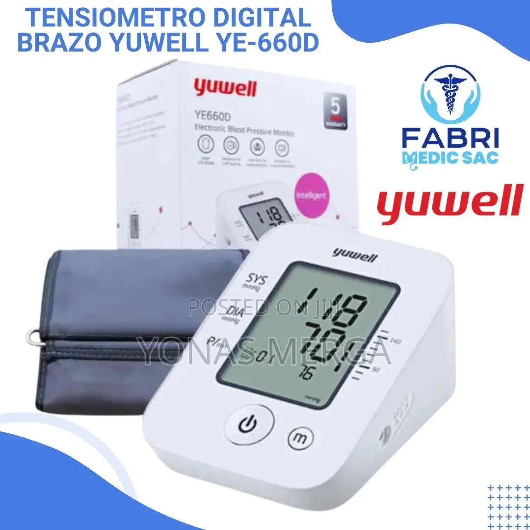 Blood Pressure Monitor (Voice Broadcast + LCD Bpm)
