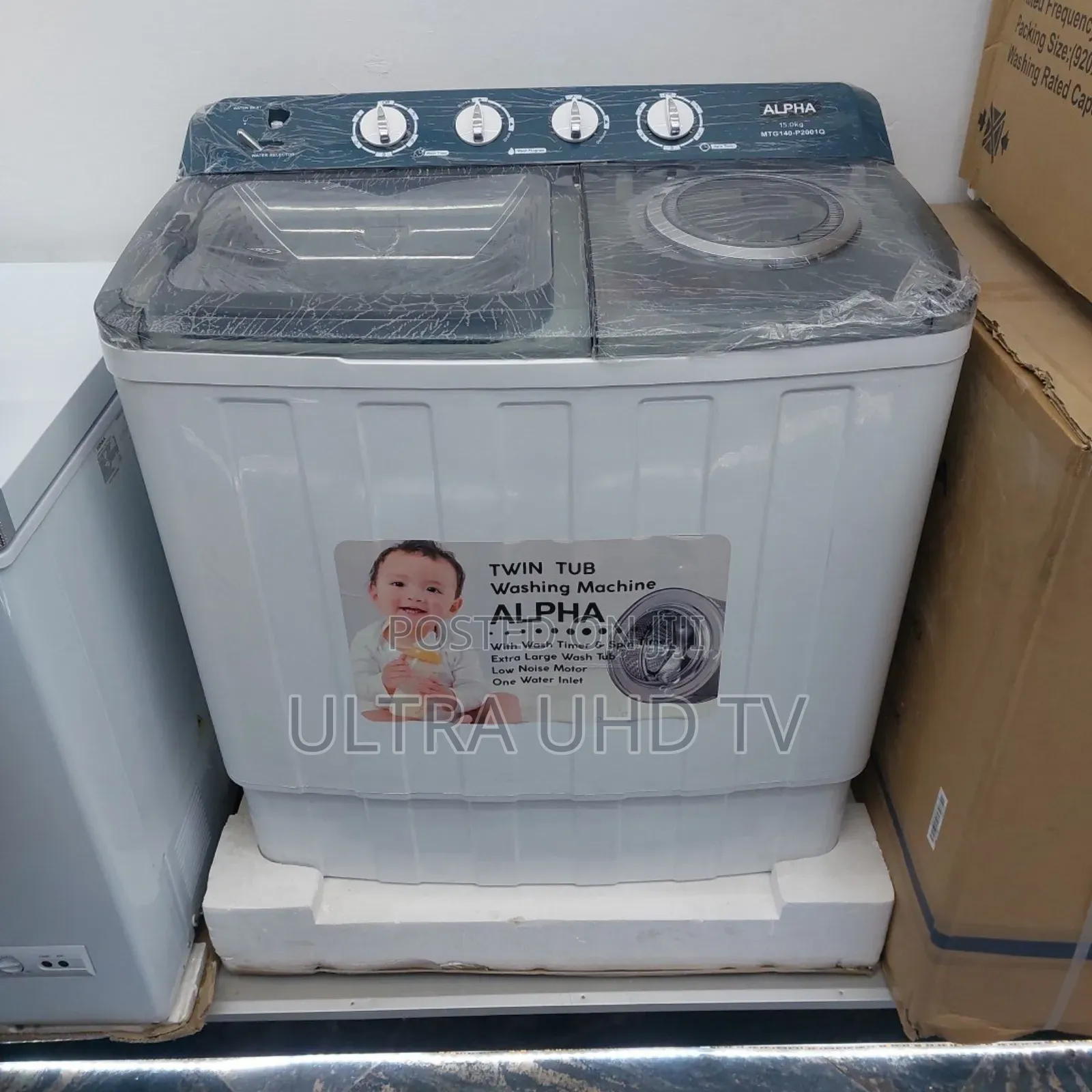 Alpha Washing Machine 15.Kg