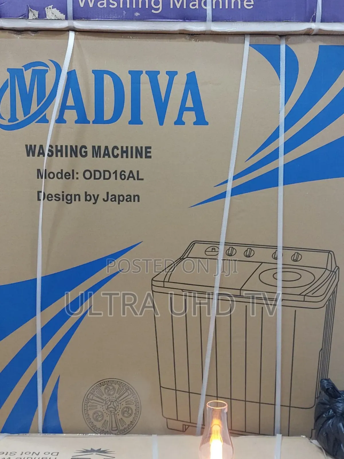 Madiva Washing Machine 16.Kg