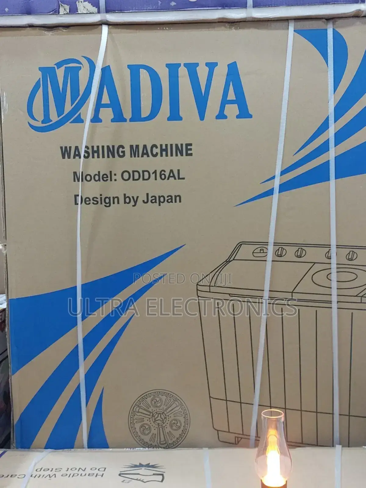 Madiva Washing Machine 16.Kg
