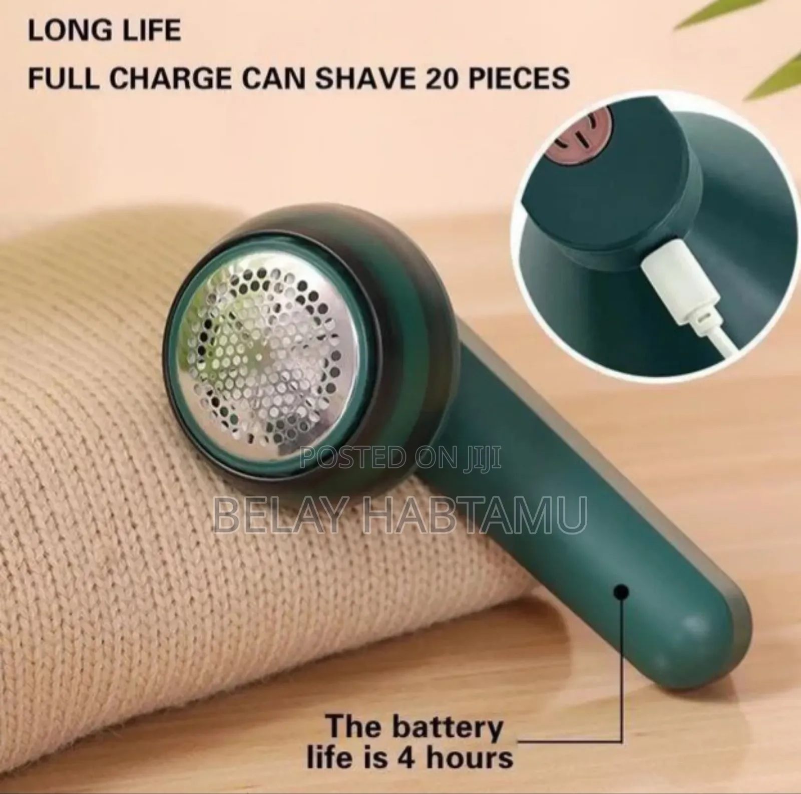 Rechargeable Clothes Lint Remover