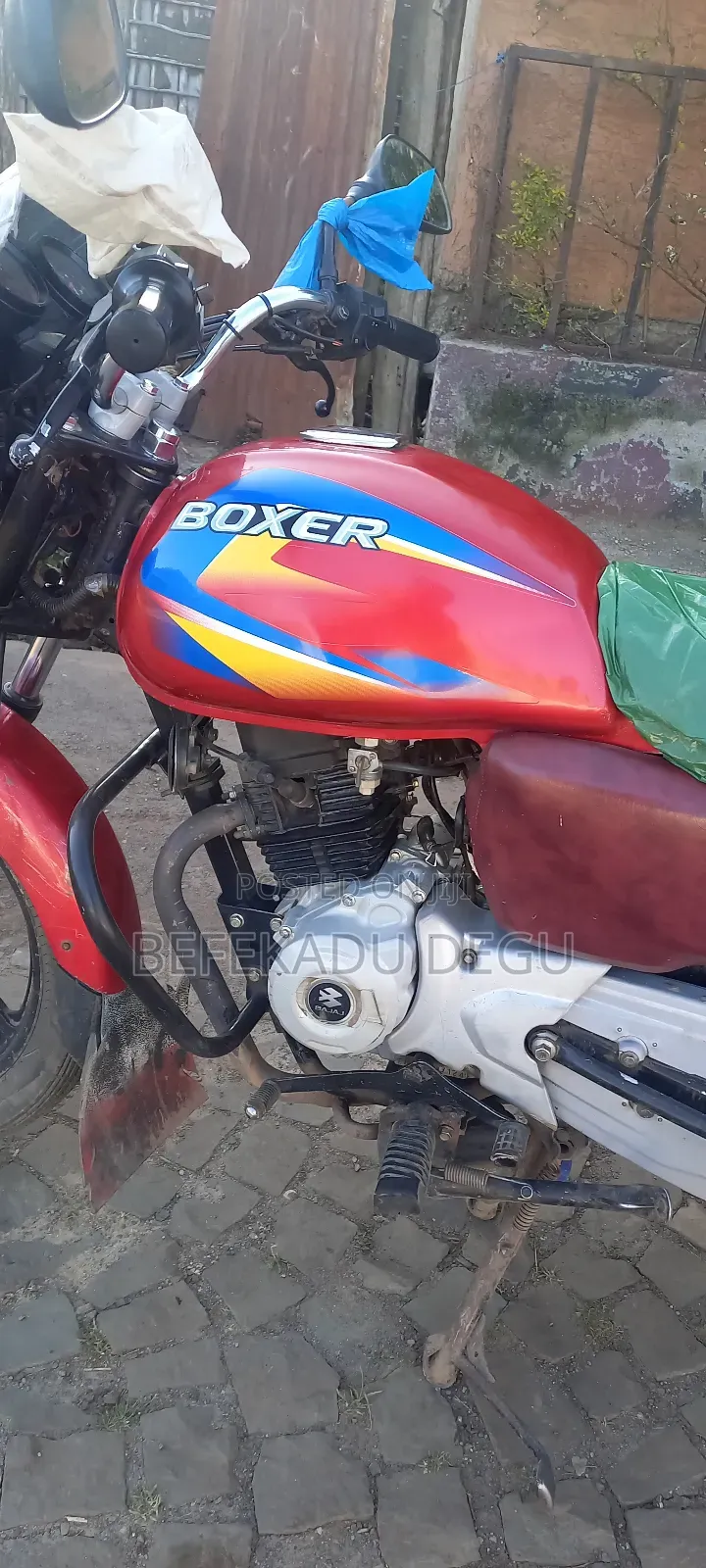 Bajaj Boxer 2021 Red