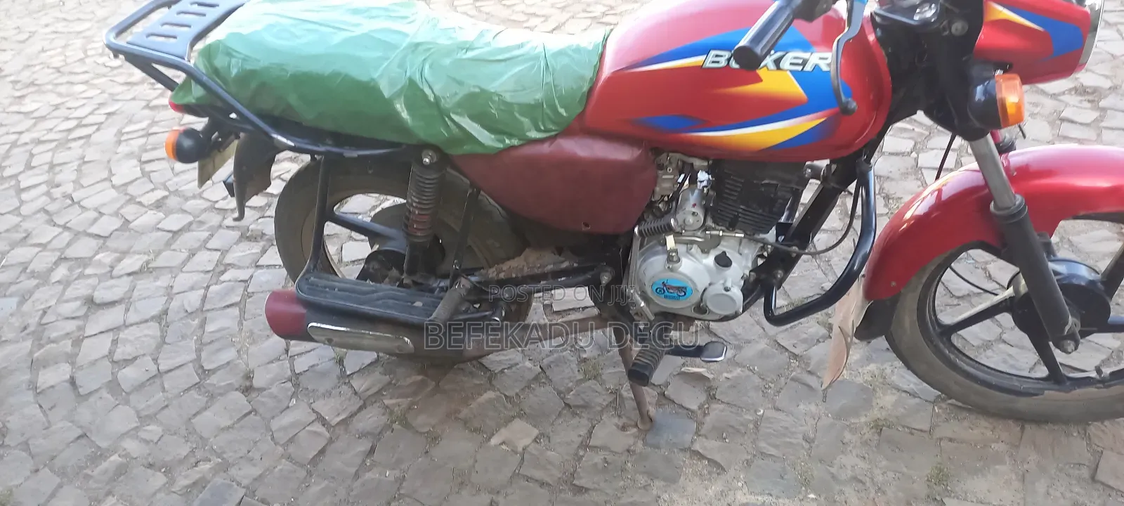 Bajaj Boxer 2021 Red