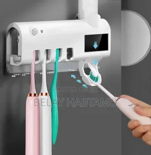 Toothbrush Uv Sterilizer and Dispenser