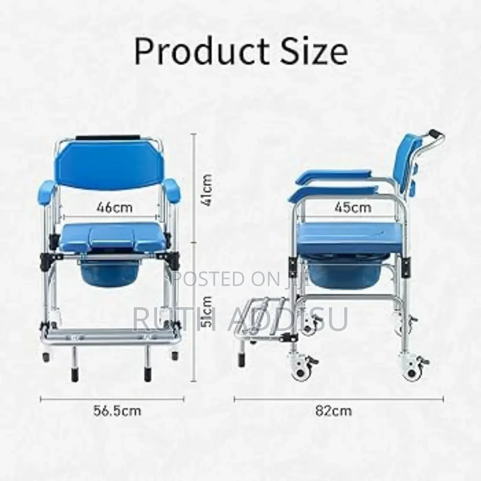 Commode Mini Whee Chair Brand New Rwmovable Popo Commode