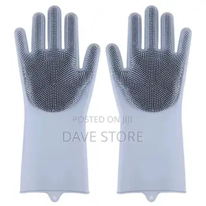 Magic Silicone Dish Washing Gloves