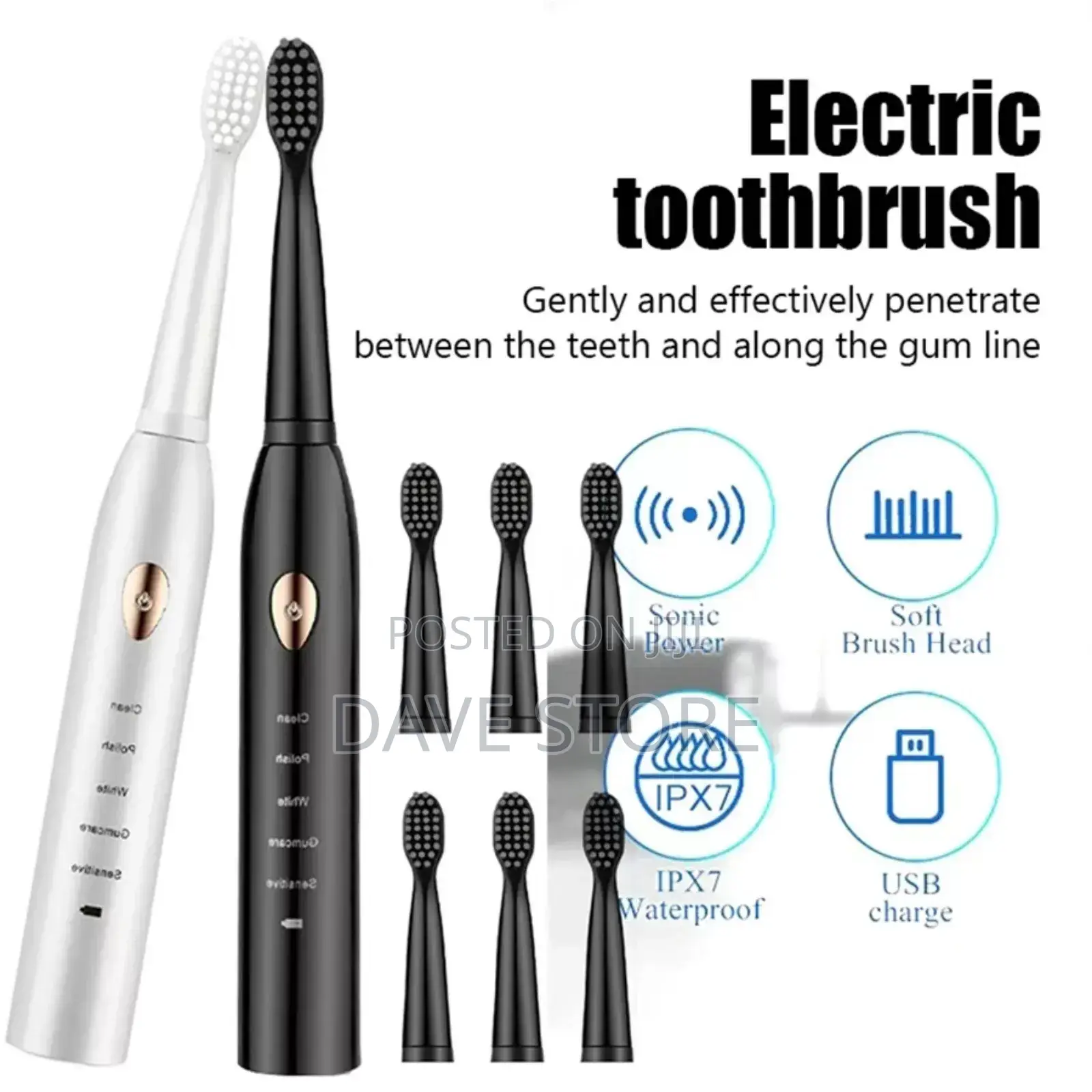 4in1 Electric Toothbrush