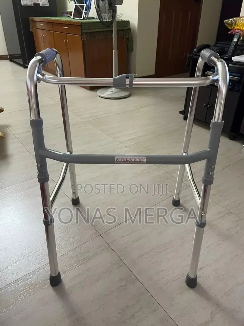 Walker/Walker/Height Increments With a Simple Brass Pin Lock