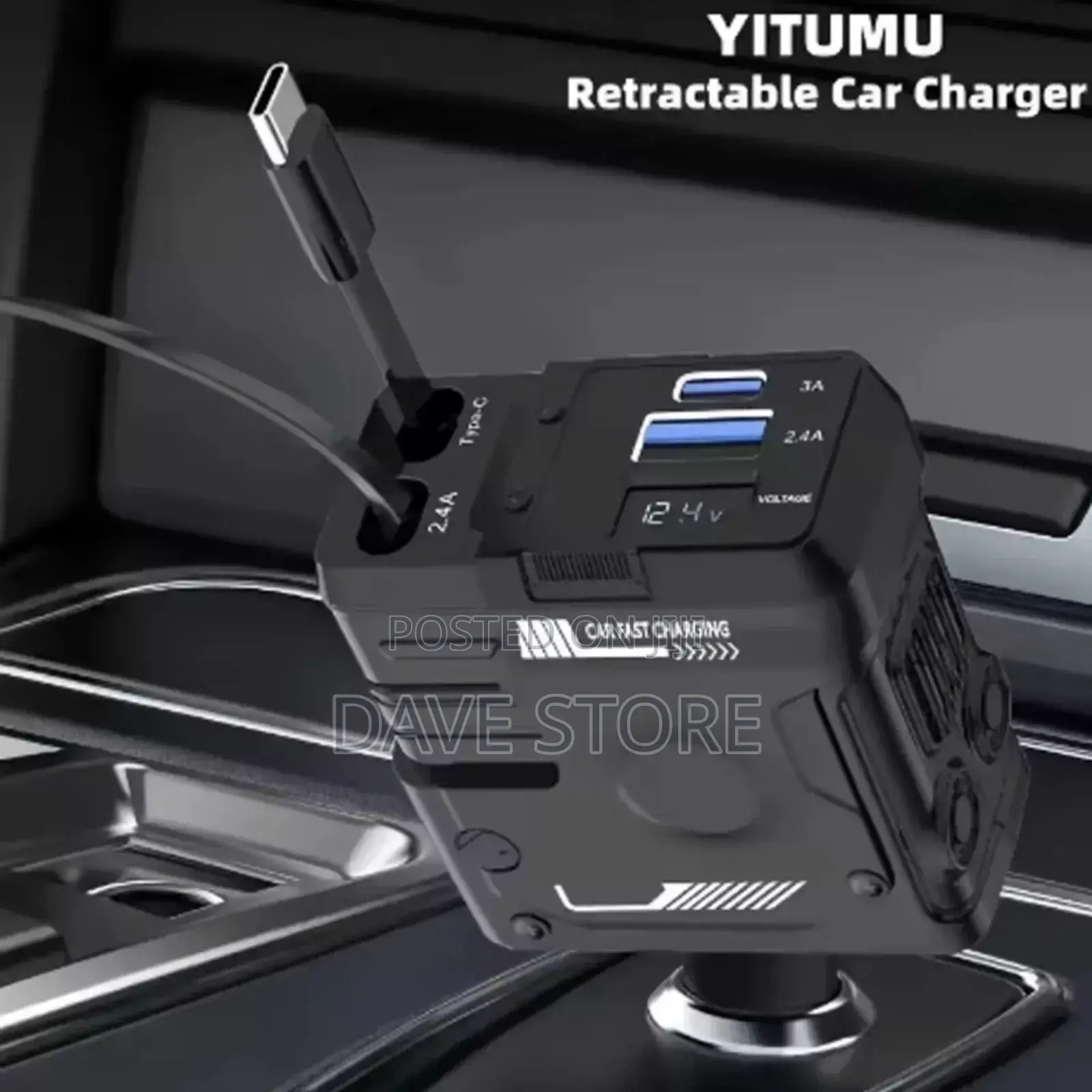 4in1 Fast Car Charger
