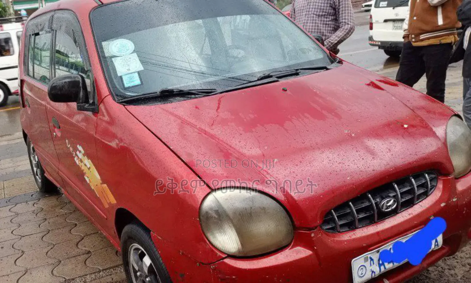 Hyundai Atos 1998 Red