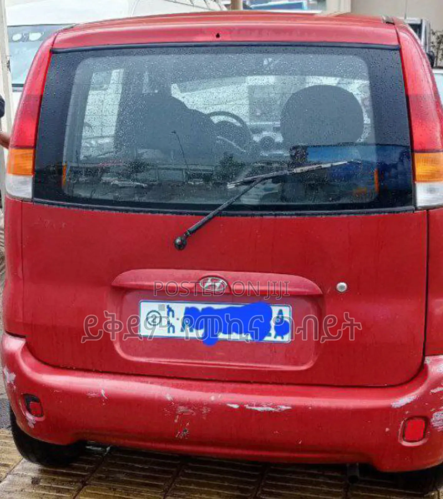 Hyundai Atos 1998 Red