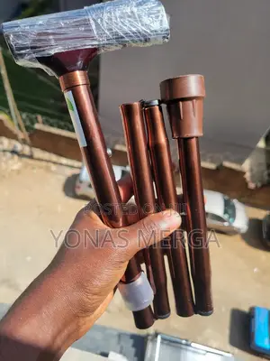 Photo - Raksha Aluminum Quadripod Walking Stick Grey