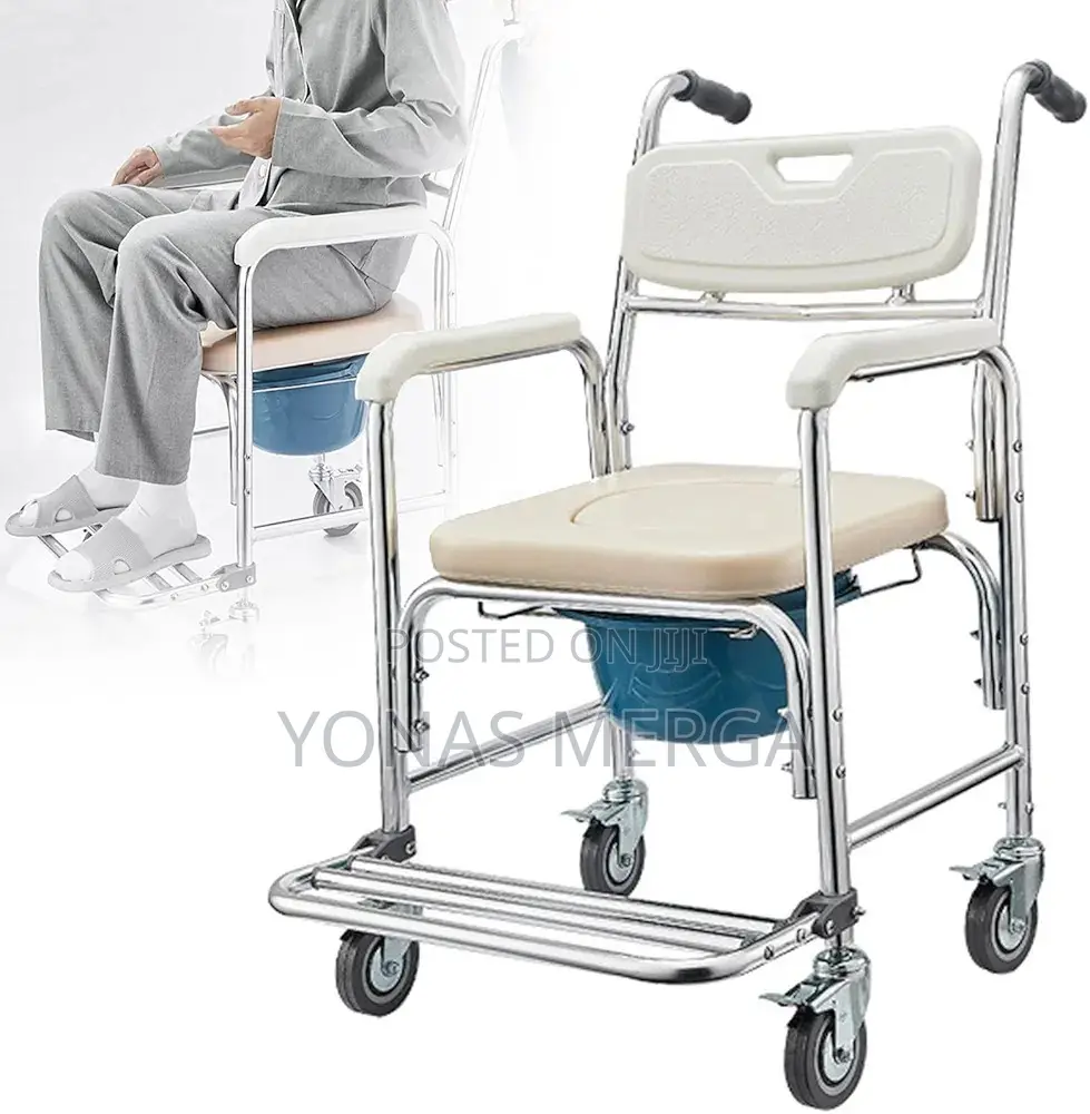 Anti-Rollover Folding Pedal Chair፶伶ortoprime Toilet Shower
