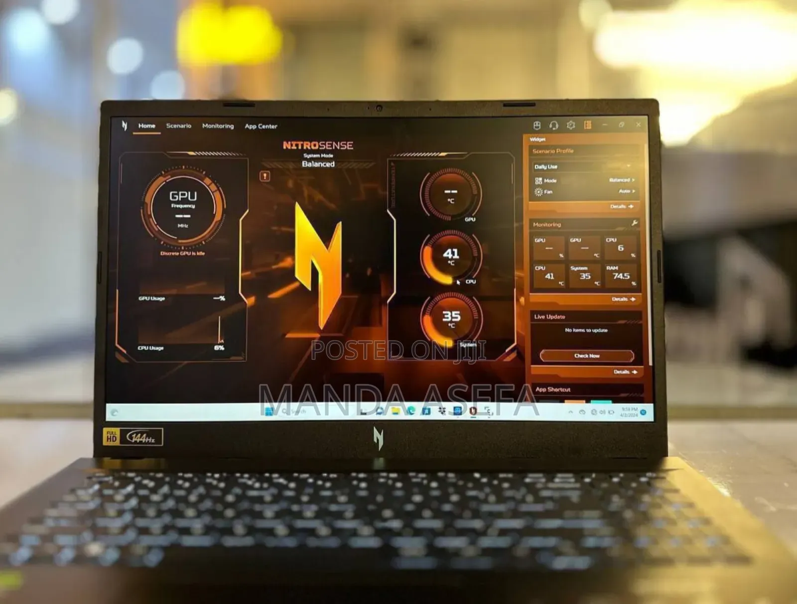 New Laptop Acer 16GB AMD Ryzen 7 SSD 512GB