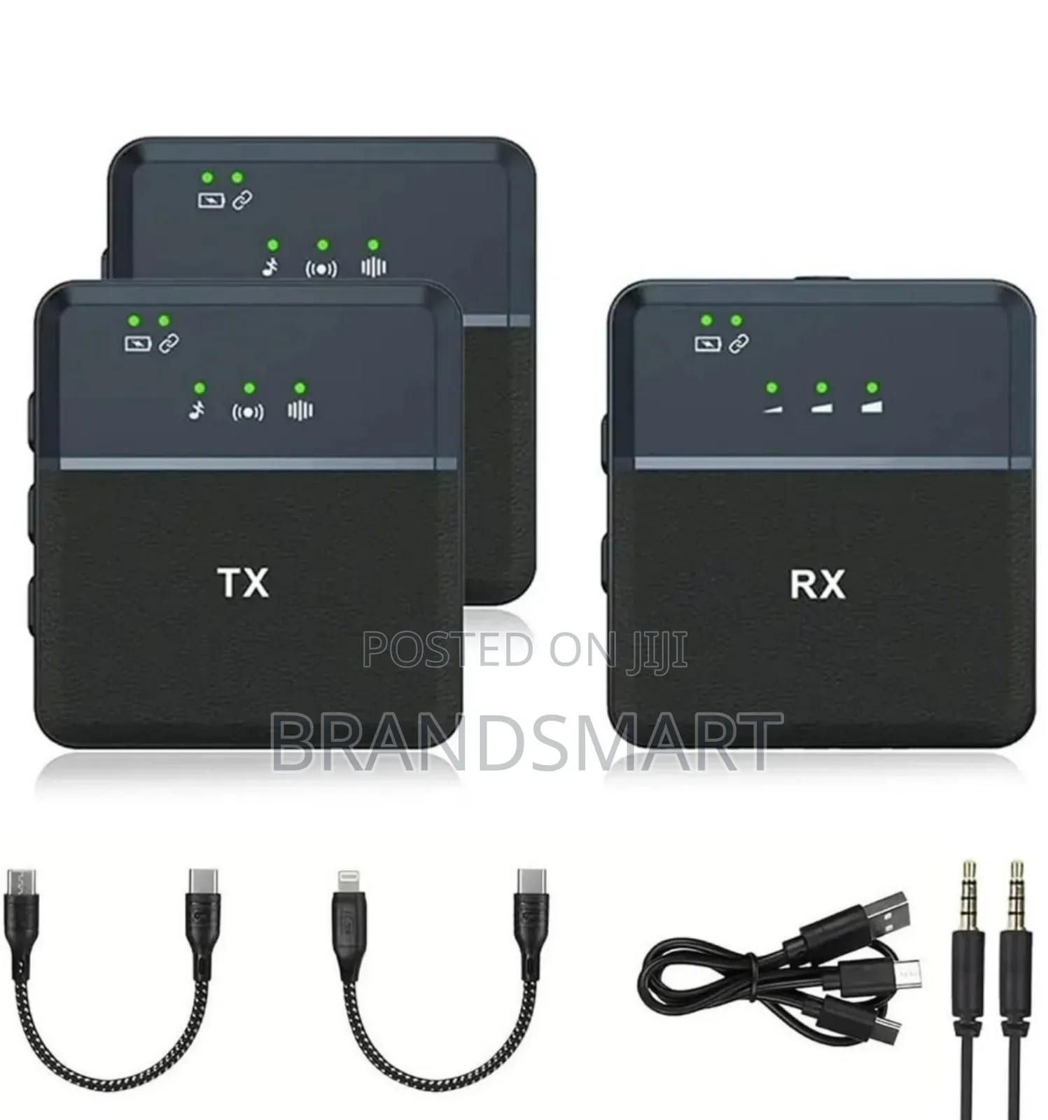 Noise Cancelling High End Camera Microphone (2 Tx + 1rx)