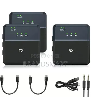 Noise Cancelling High End Camera Microphone (2 Tx + 1rx)