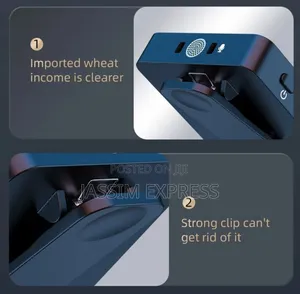 Dual Wireless Type C and 3.5 Interface Mic(Camera and Phone)