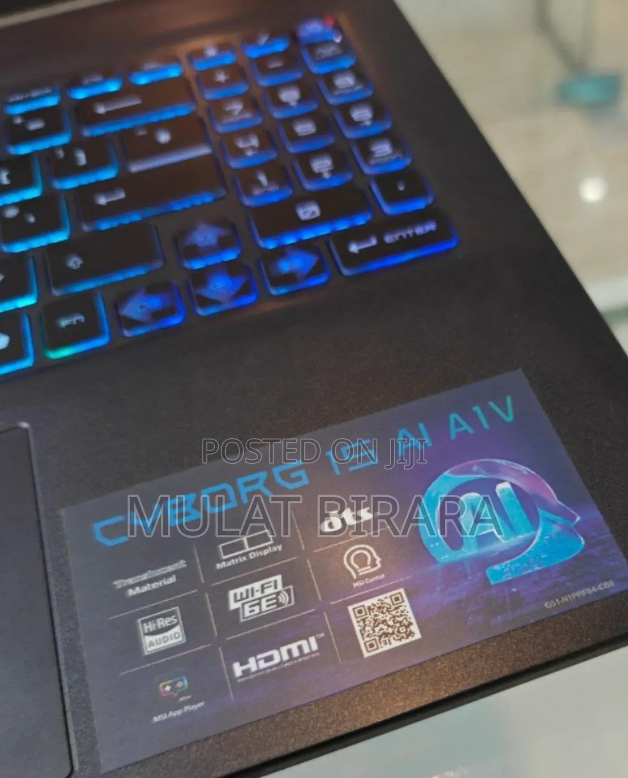 New Laptop MSI Cyborg 15 16GB Intel Core Ultra 7 SSD 1T