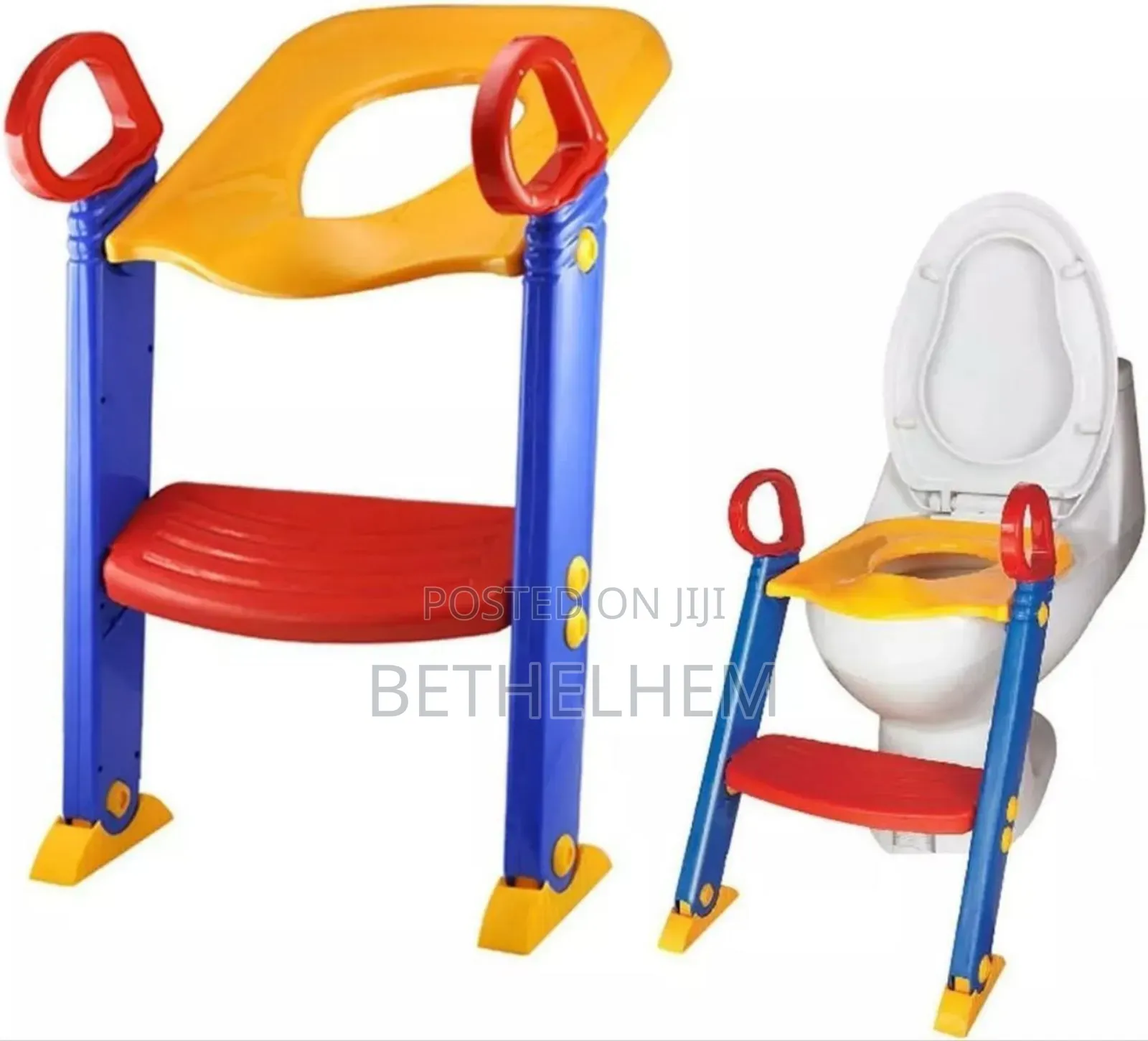 Kids Toilet Potty Training Seat With Step Stool Ladder