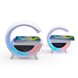 Led Wireless Charging Speaker With Bluetooth Speaker