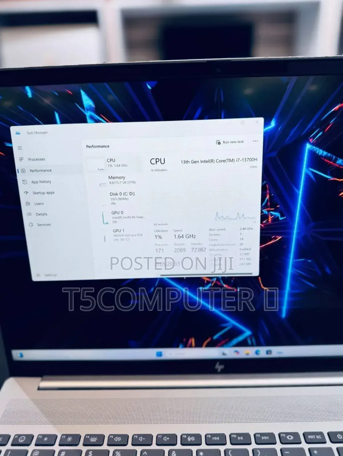 New Laptop HP 16GB Intel Core I7 SSD 1T