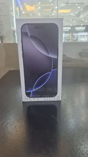 New Apple iPhone 16 Pro Max 256 GB Black