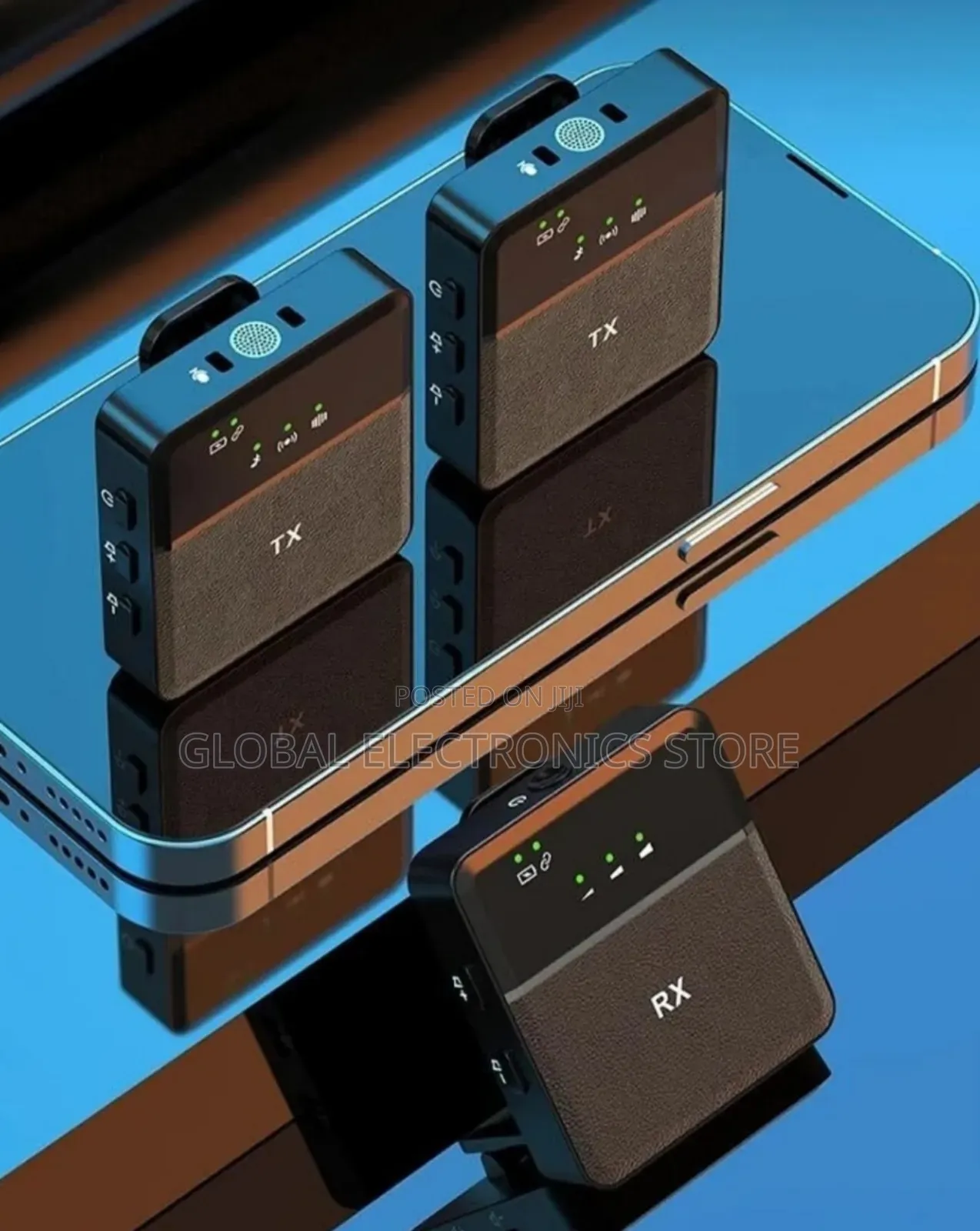 Original Wireless Mic for Typec 3.5 Interface 1:1(2tx + 1rx)