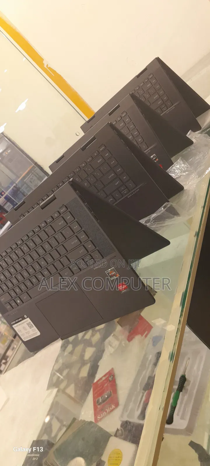 New Laptop HP Envy X360 16GB AMD Ryzen 7 SSD 512GB