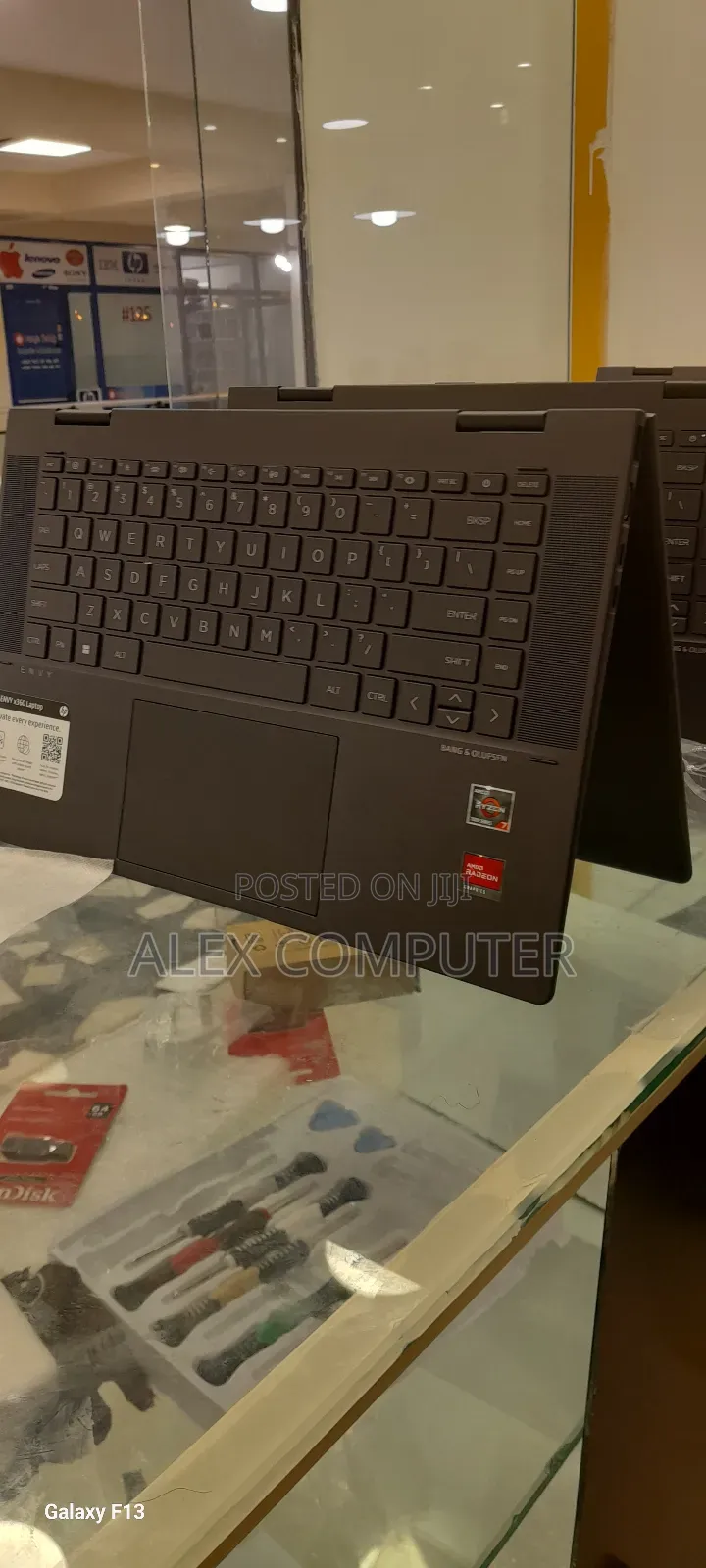 New Laptop HP Envy X360 16GB AMD Ryzen 7 SSD 512GB