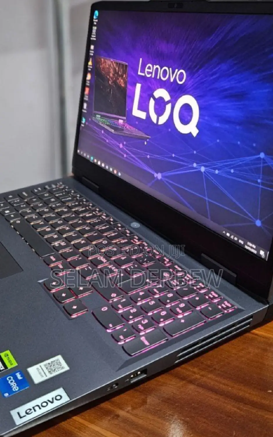 New Laptop Lenovo LOQ 15ARP9 16GB Intel Core I5 SSD 512GB