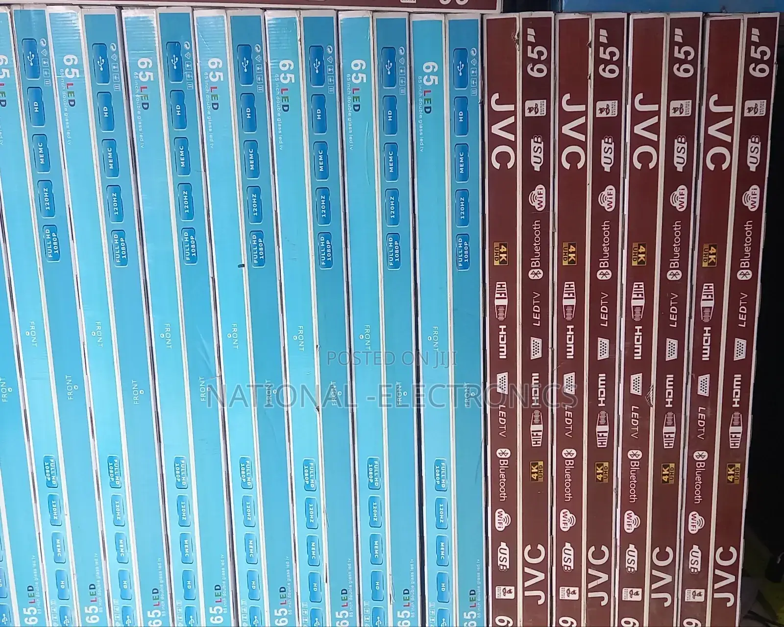 JVC Tv 65"Inch Tv Smart Android Tv